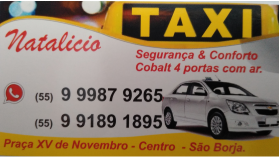 TAXI - NATÁLICIO MACHADO DO CARMO São Borja RS