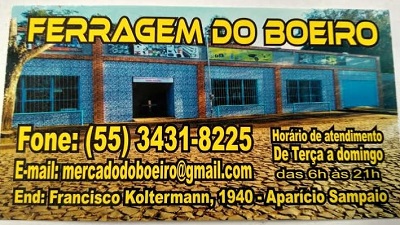 FERRAGEM DO BOEIRO São Borja RS